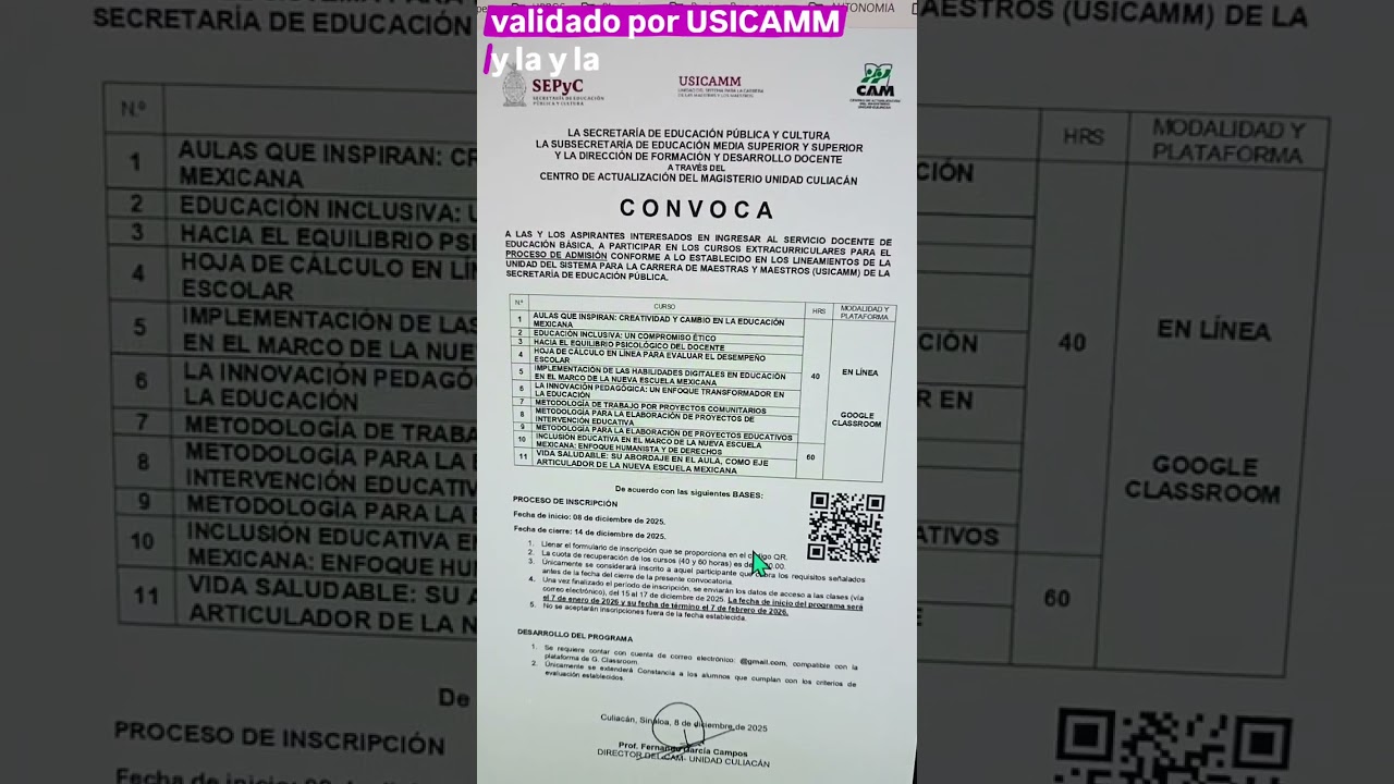Soy Docente: CURSOS PARA EL PROCESO DE ADMISI&Oacute;N (PARTE 1) #USICAMM 