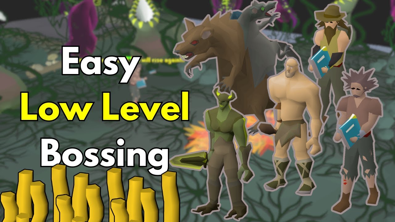 8 Best Low Level Bosses for GP or Noobs in OSRS