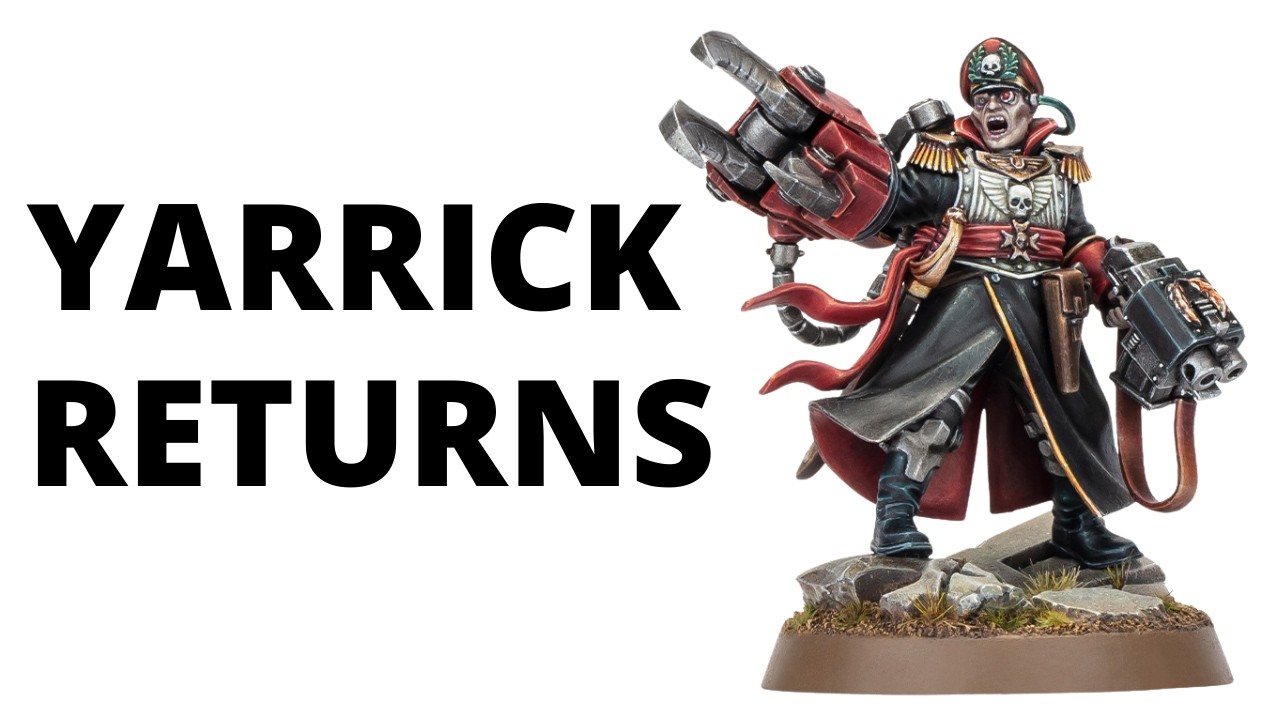 Commissar Yarrick RETURNS - New Model Reveal, Animated Trailer, What Comes Next?