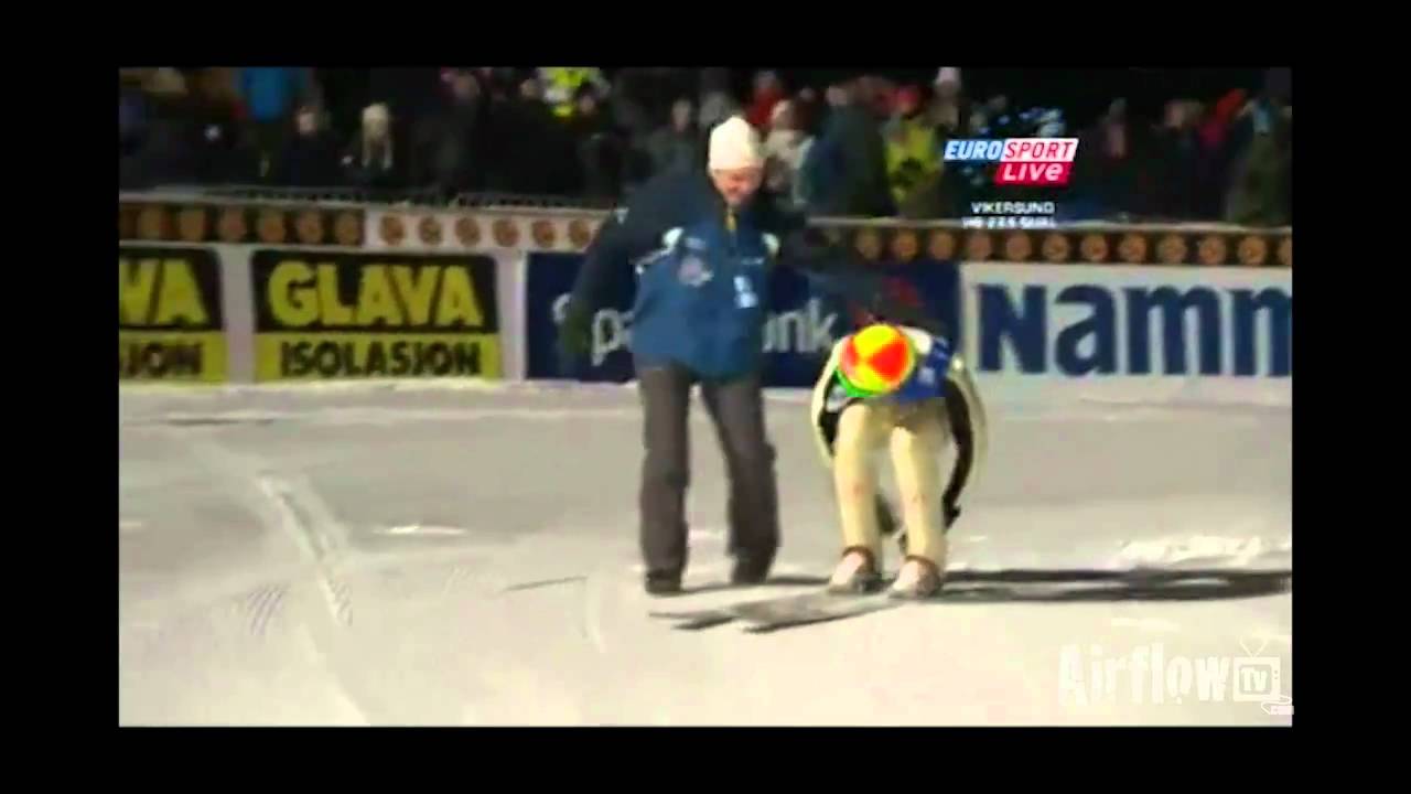 SKI JUMP New World Record AirFlowTV