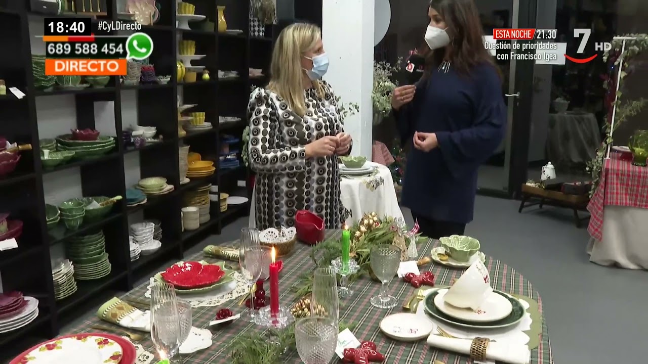 Vajilla personalizada para decorar la mesa estas fiestas | Castilla y León directo