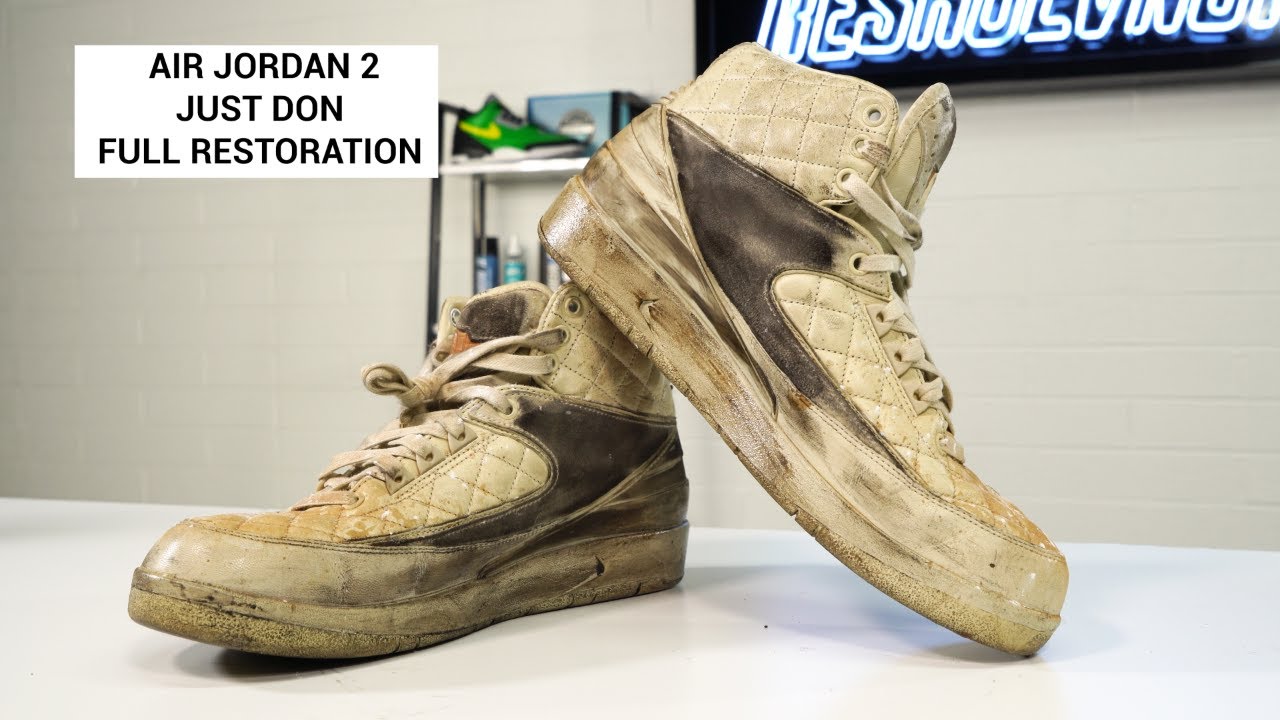 Vick Almighty Restores Super Beat $650 Air Jordan 2 With Reshoevn8r