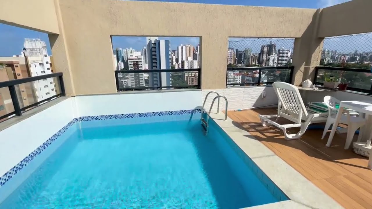Cobertura Espetacular com Vista Mar à VENDA na Pituba!