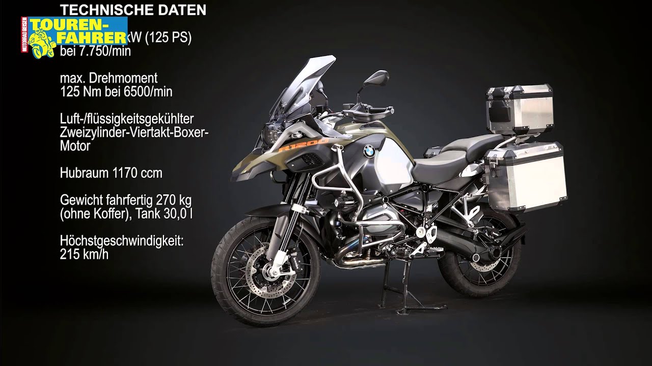 TOURENFAHRER - Modellvorstellung 2014 - BMW R1200GS Adventure
