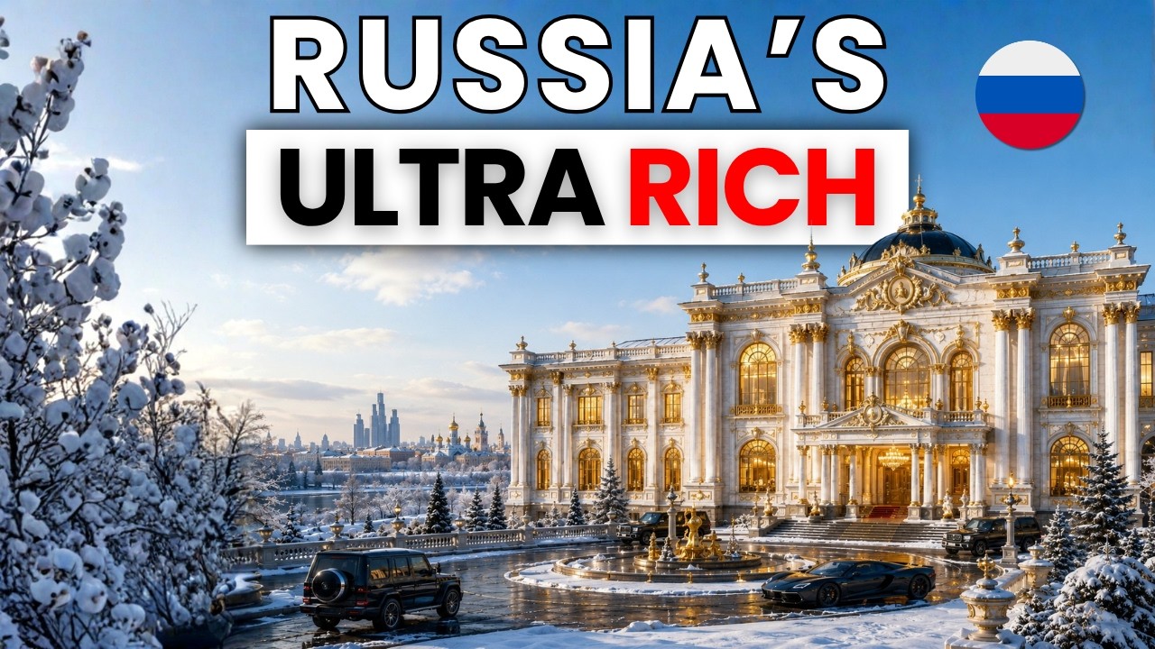 Russia's BILLIONAIRE Mansions Are NEXT LEVEL 🤯