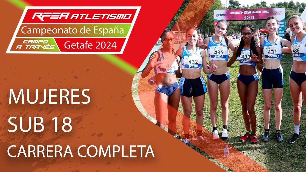 Campeonato de España Selecciones Autonómicas Campo a Través -Getafe 2024 - Sub18 e Inclusivo Mujeres
