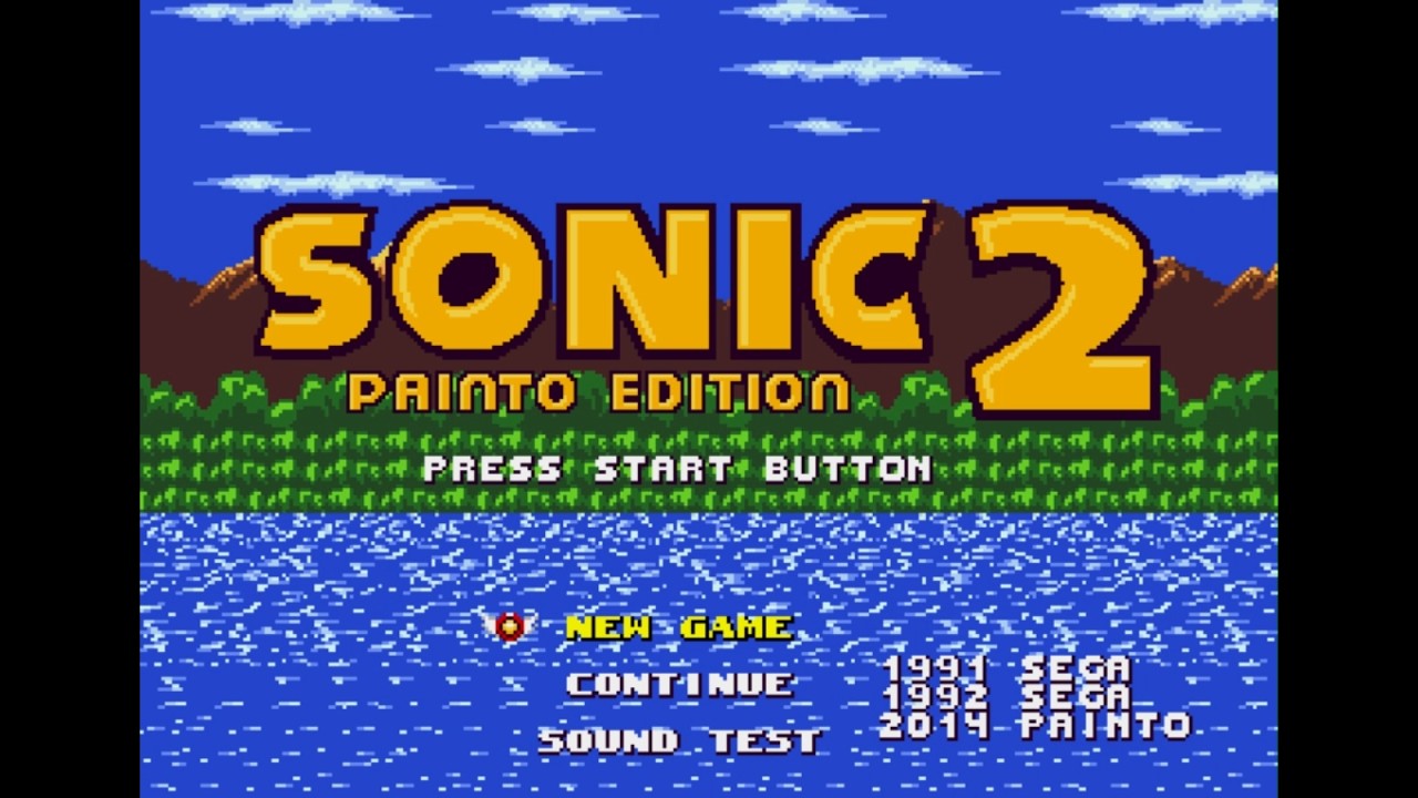 Sonic 1: Painto Edition 2 (Mega Drive) Longplay / Walkthrough