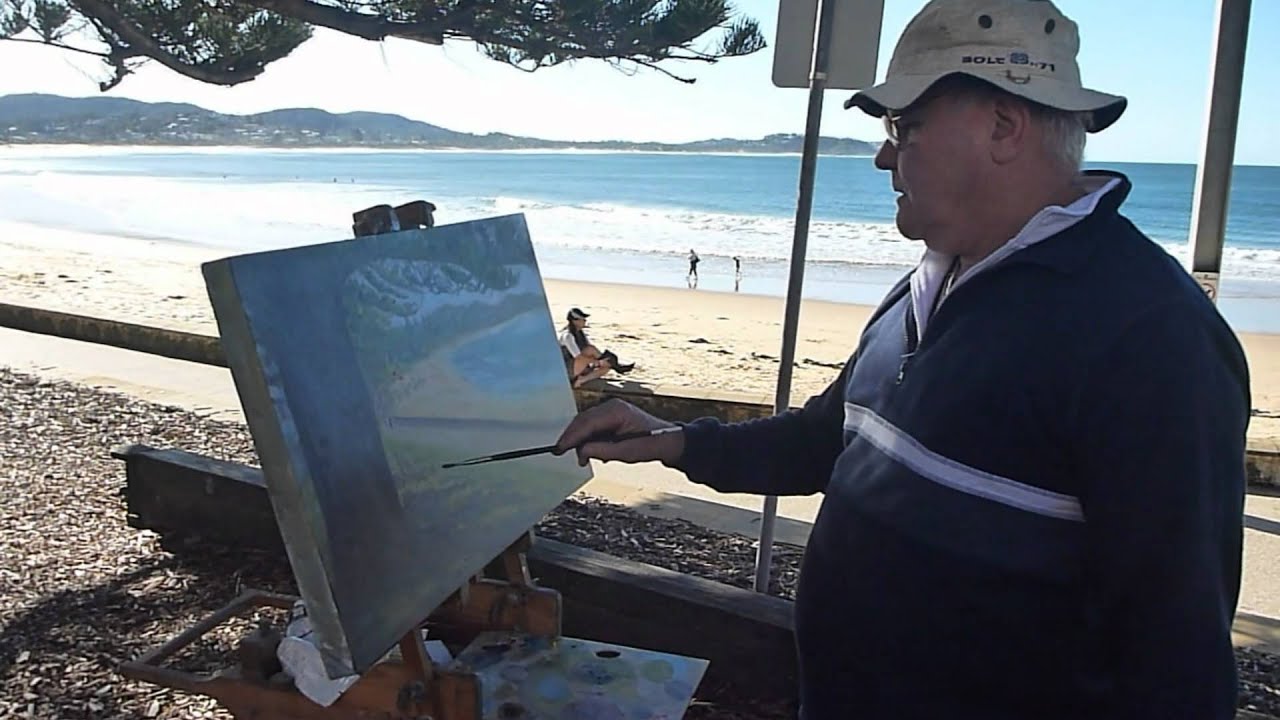 CENTRAL COAST - graeme balchin - terrigal plein-air painting 2011