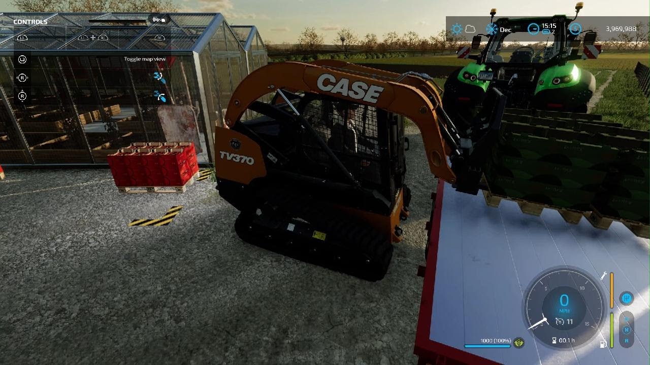 Farming Simulator 22 - December Workday 2 ✌️🚜🚌🌨️