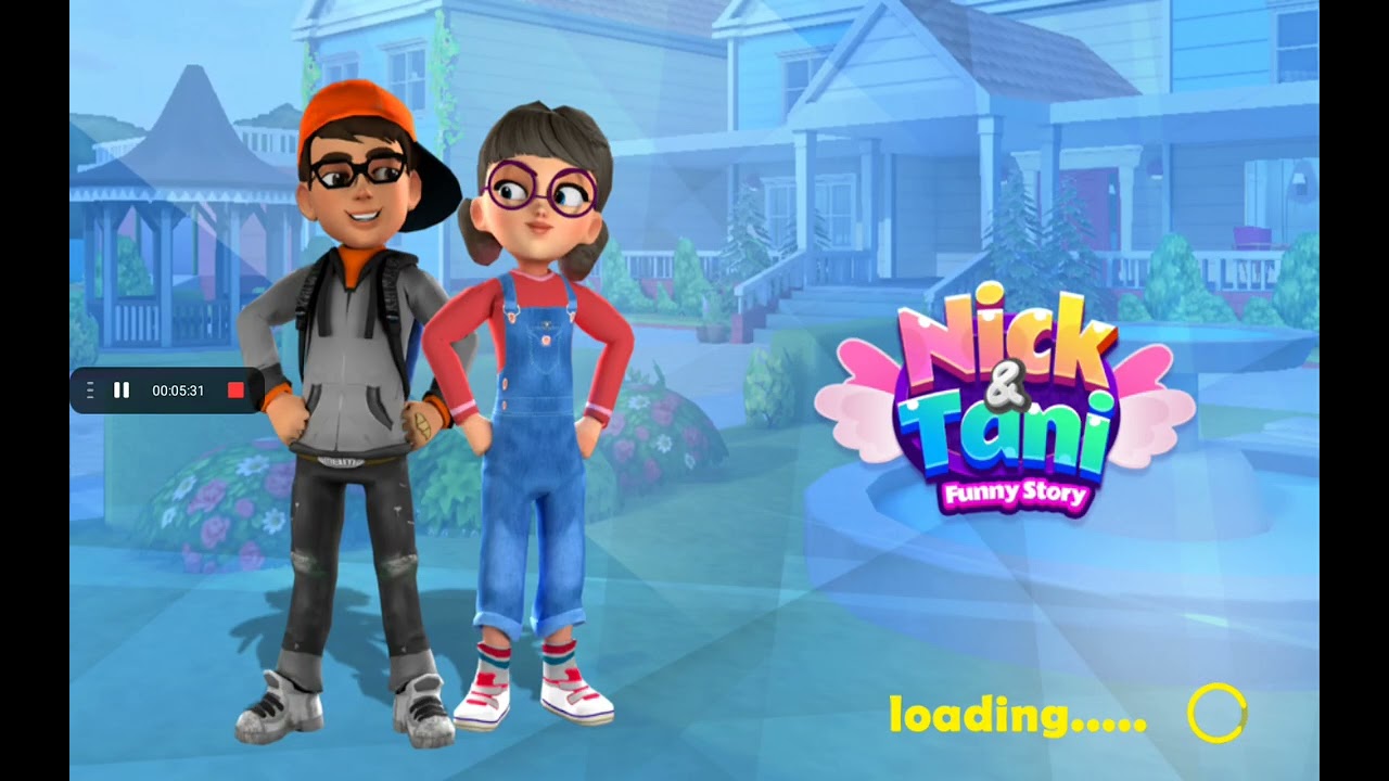 Nick and tani playing 