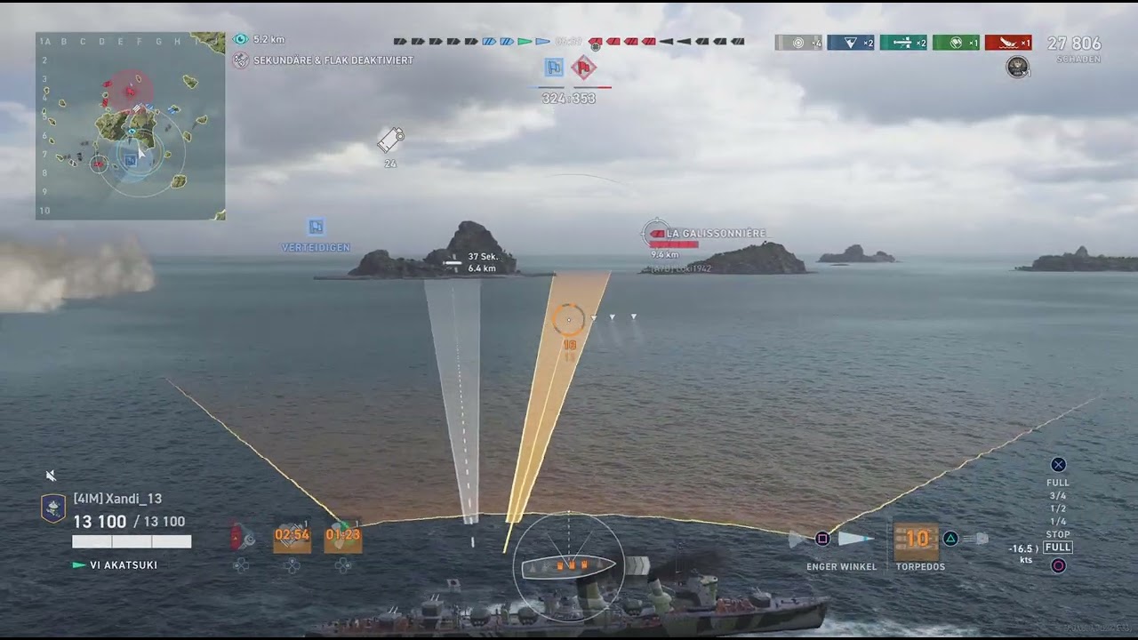 World of Warships: Legends - Akatsuki