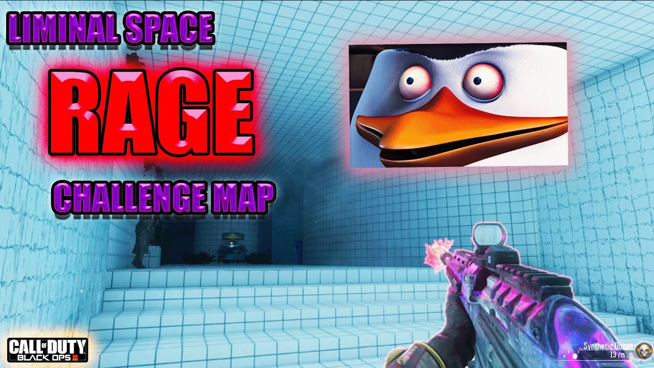Custom Zombies Liminal Space RAGE Challenge –I hate this…