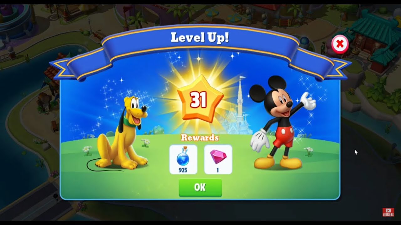 ( LEVEL UP 31 )Disney Magic Kingdoms -60 (I would be grateful if you subscribe and support)