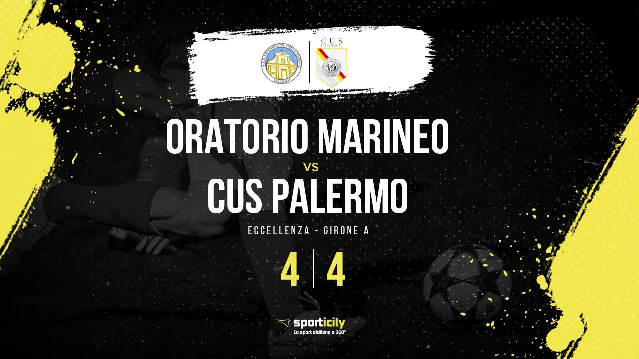 Oratorio Marineo - Cus Palermo | Eccellenza Sicilia | Highlights & Goals