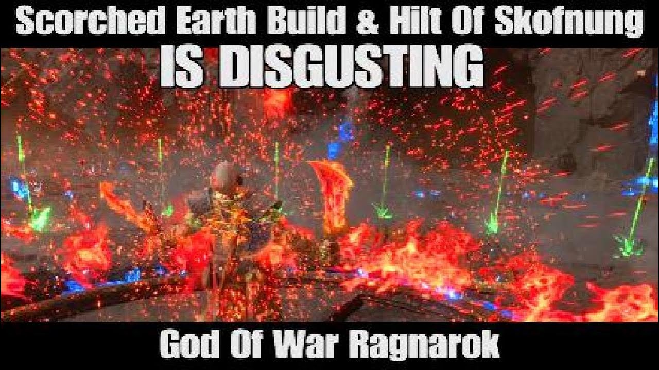 Nothing But insanity! | Best Build + Hilt Of Skofnung = DESTRUCTION | God Of War Ragnarok | PS5