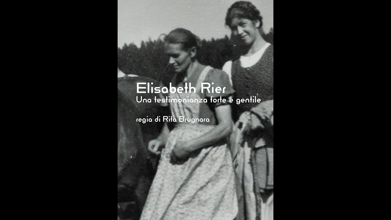 ELISABETH RIER. Una testimonianza forte e gentile