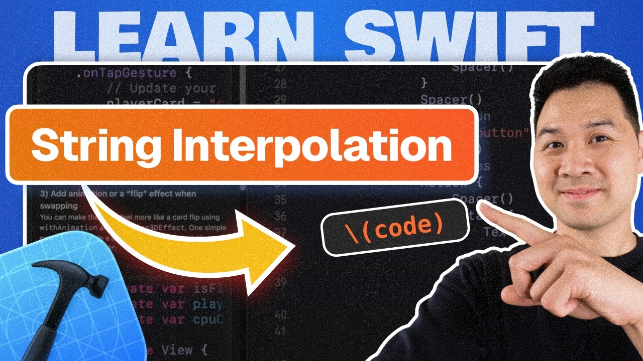 Learn Swift for Beginners 2026 - Lesson 5 - String Interpolation