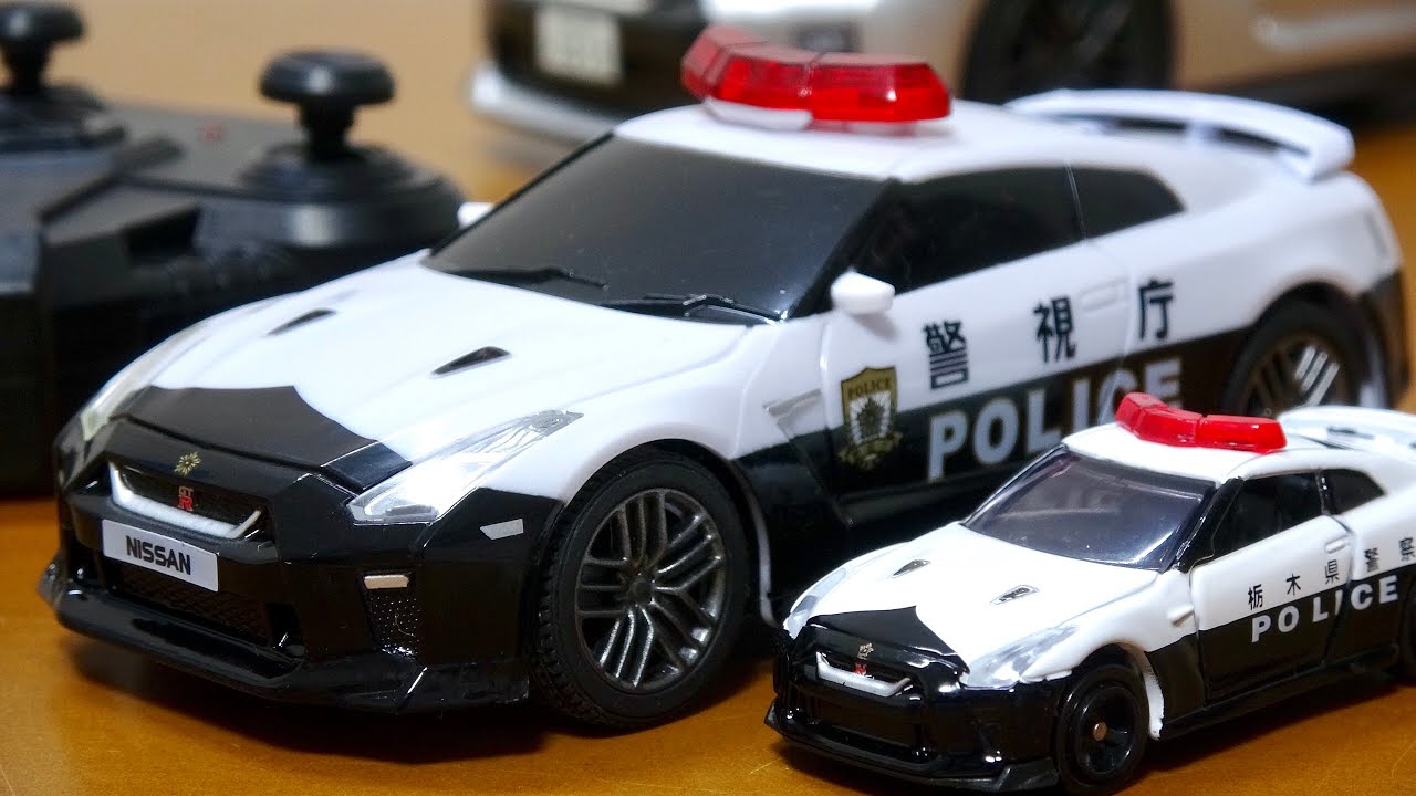 初めてのラジコンはコレ!?JOZEN NISSAN GT-R パトカーの動作チェック!
