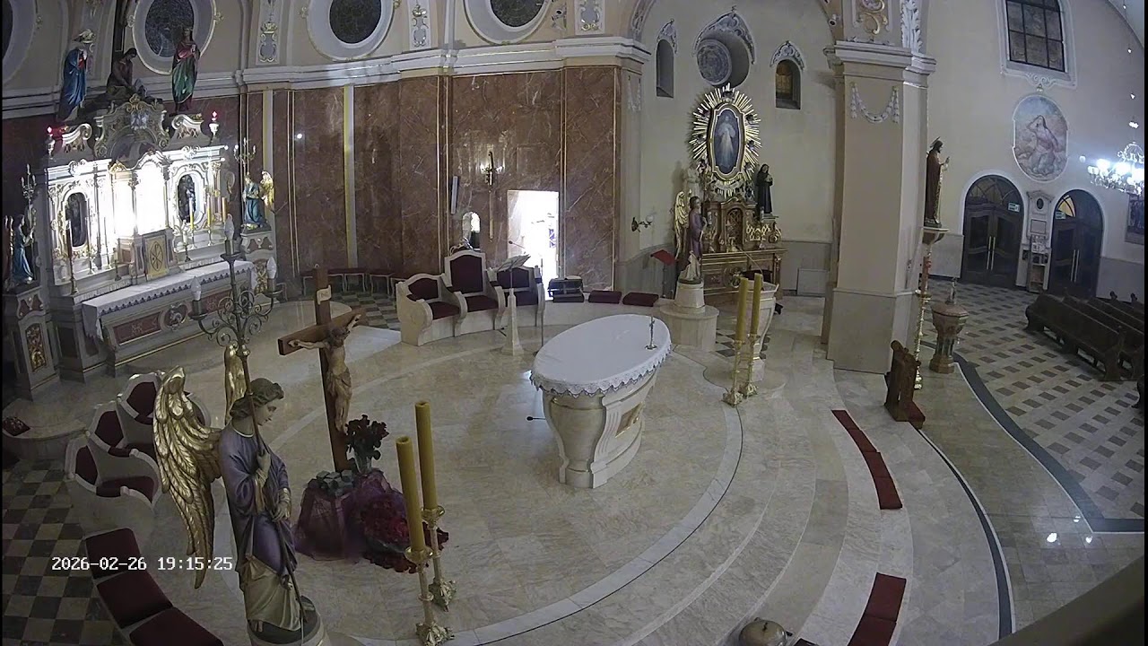 26.02.2026 • 18:30 – Msza święta z Bazyliki św. Marii Magdaleny w Tychach