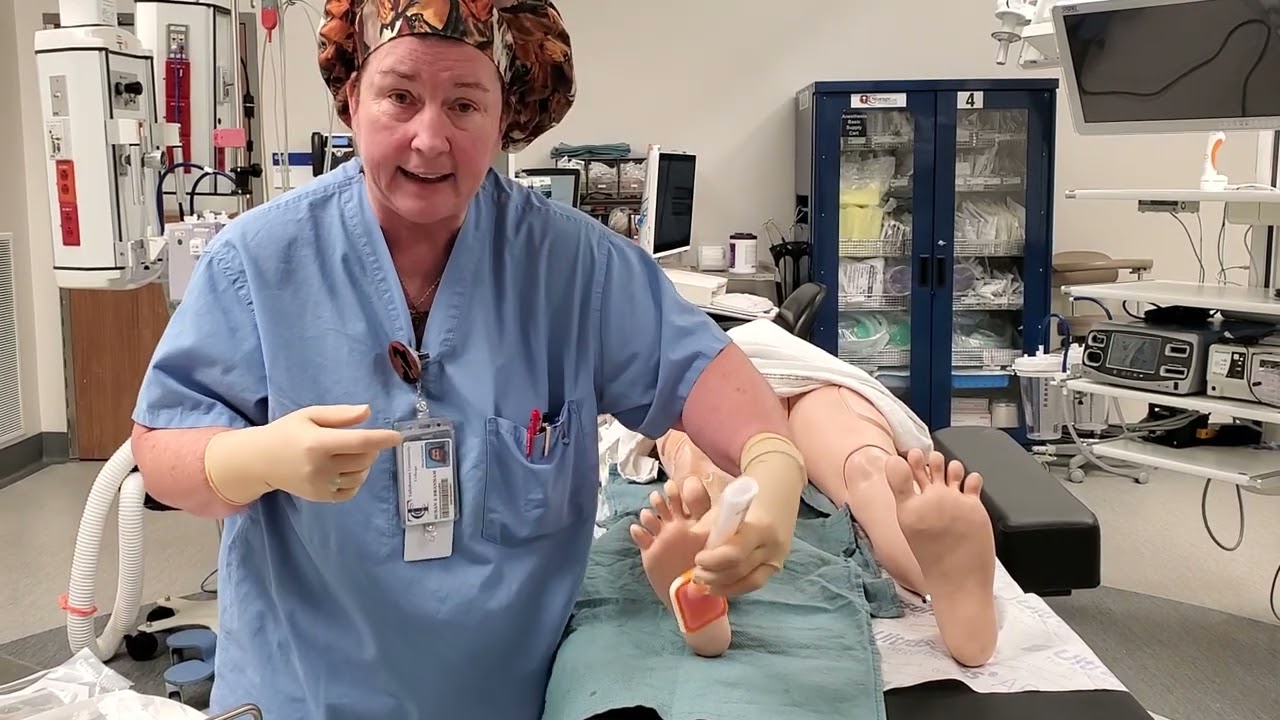 Lower Extrimity Prep with Chloraprep