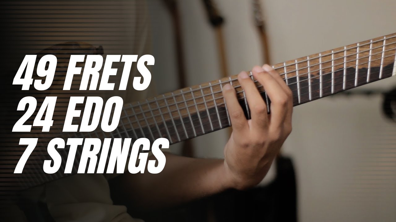 24EDO Microtonal 7-String Guitar - Djent/THALL