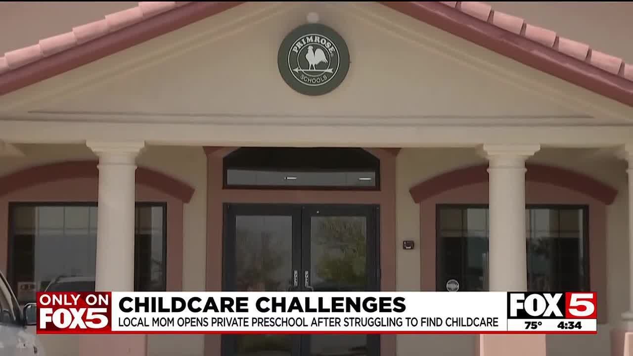 Las Vegas mom opens private preschool after struggling to find childcare