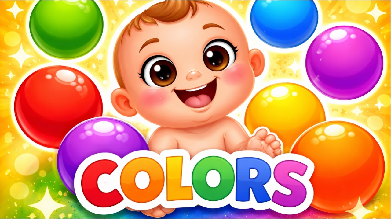 Fun Color Quiz Game for Toddlers & Preschool  Guess What’s in the Box!