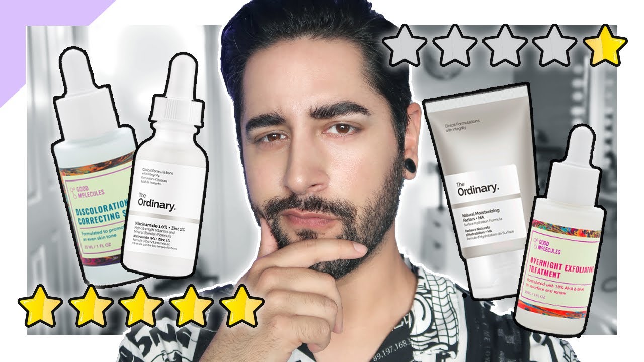 My Favourite Brands Best And Worst Products! Good Molecules, Glossier, The Ordinary ✖  James Welsh