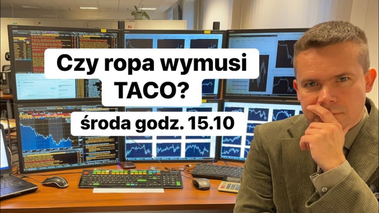 ⚡️Czy ropa naftowa wkr&oacute;tce wymusi TACO?⚡️