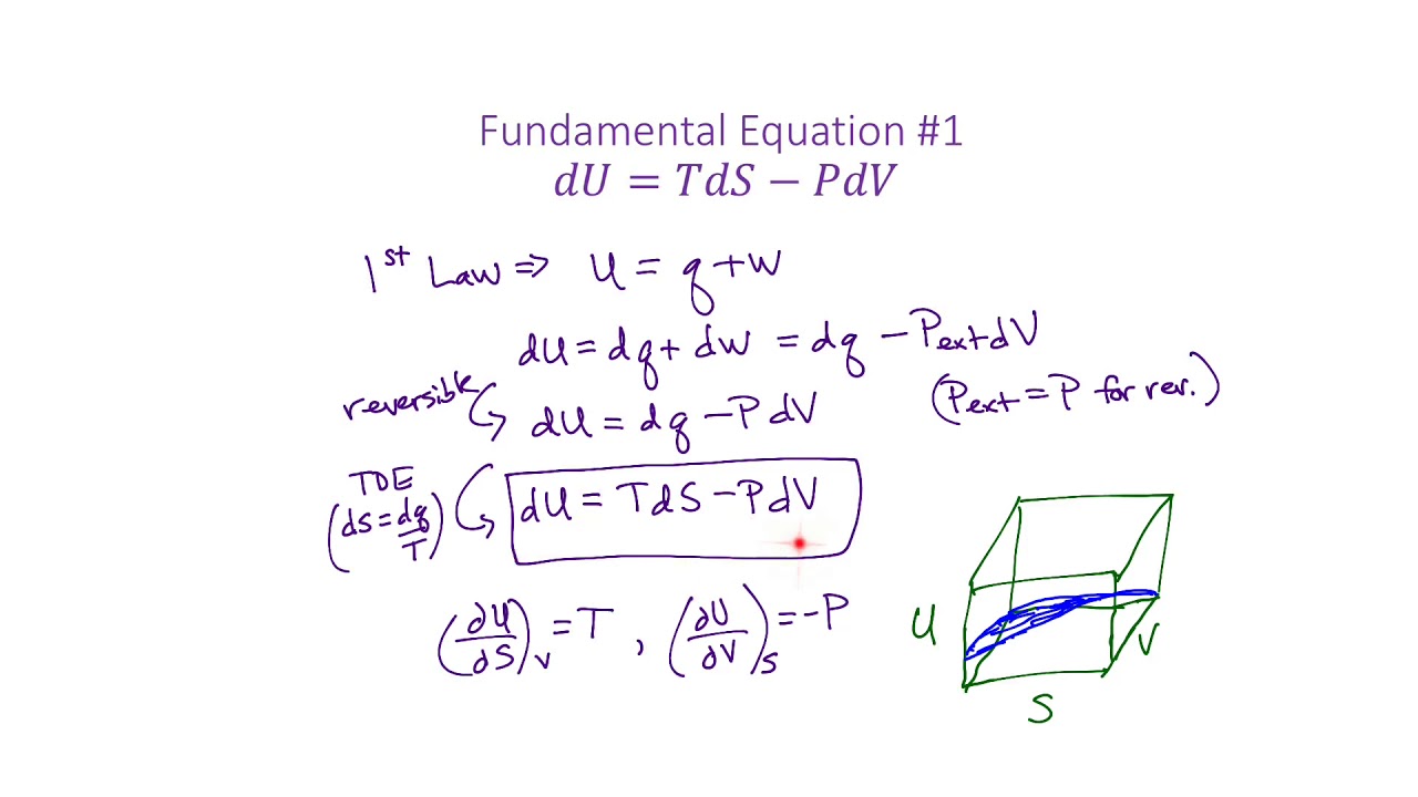 Fundamental Equations of Thermo Video