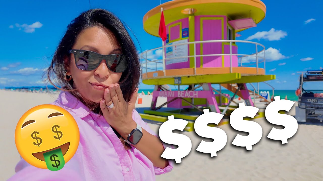 💸 ¿Cuánto cuesta un día en Miami? | Precios, comida, transporte, hoteles, playa, tips 🏖️