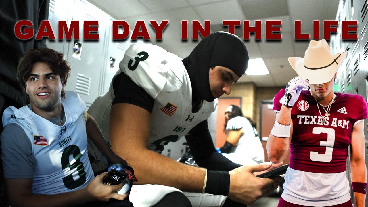 A Game Day in the Life of Texas A&M Commit Noah Mikhail (Bonita vs. Cathedral)