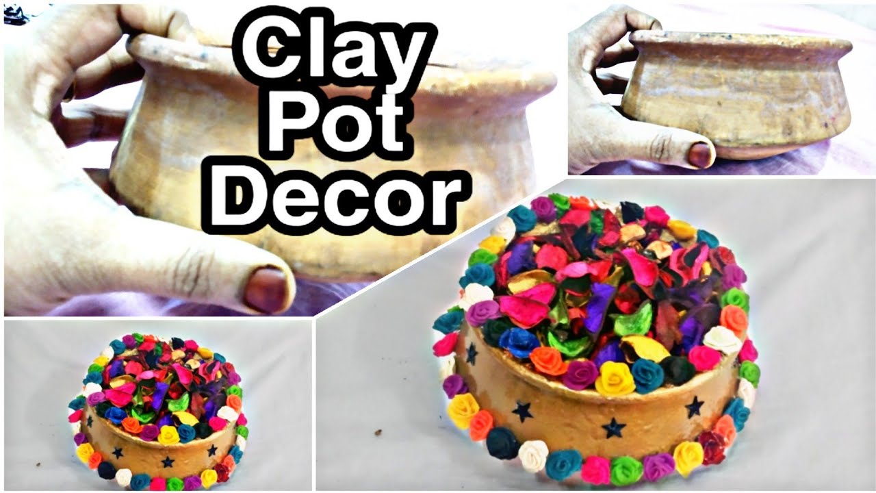 Best out of Clay Pot Room Decor Idea|DIY Room Decor|Creative Ideas