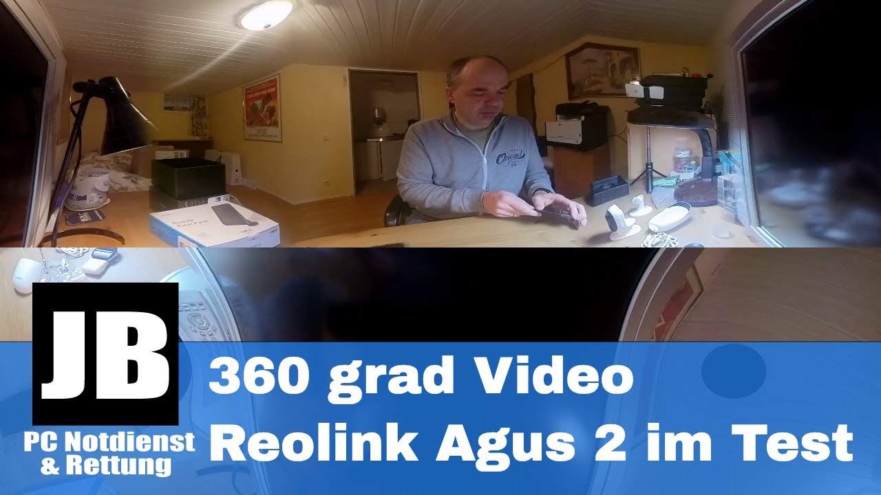 ➷ 360 Grad Video➹ Die Reolink Argus 2 kabellose wiederaufladbare WLAN-Kamera im Test mit Solarpanel