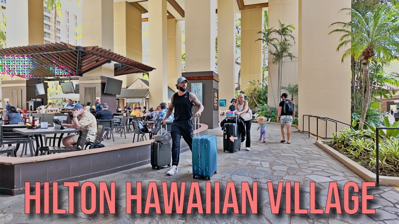 Touring the Hilton Hawaiian Village in Waikiki