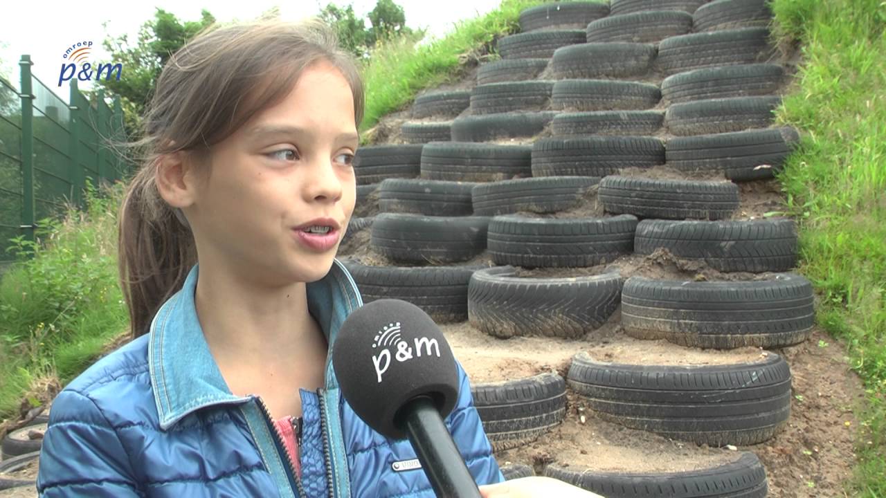 Schoolplein Kessel wordt gezond schoolplein