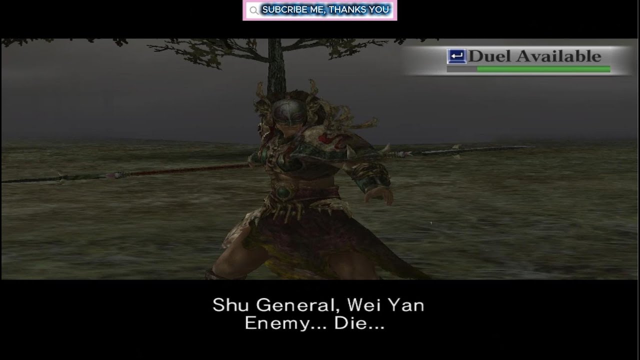 Win over general Wei Yan | Dynasty Warriors 4 | Huang Gai VS Wei Yan | Unlock Wei Yan