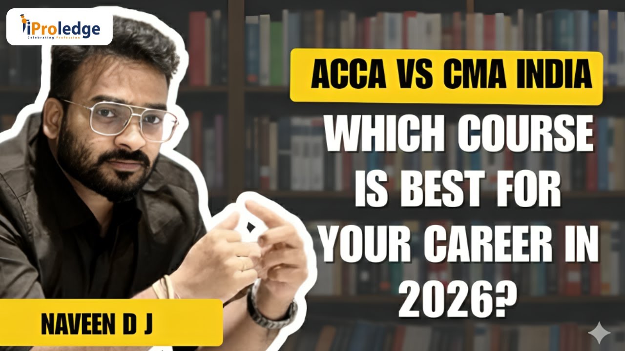 ACCA vs CMA India | Which Course is Best for Your Career in 2026? | Naveen J