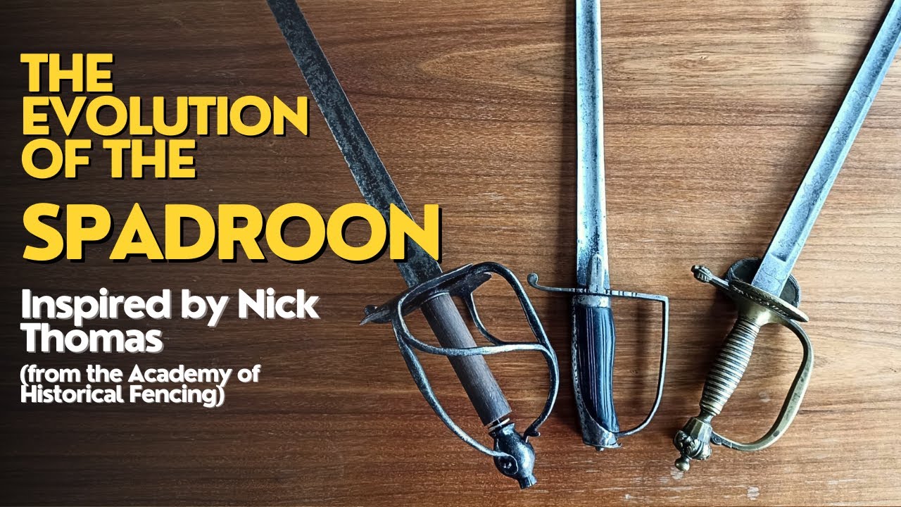The evolution of the spadroon (inspired by Nick Thomas)