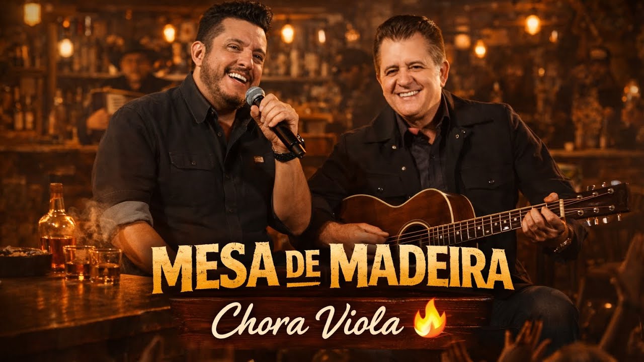 MESA DE MADEIRA 🍻 | Chora Viola 🔥 Modão Sertanejo Que Arrepia
