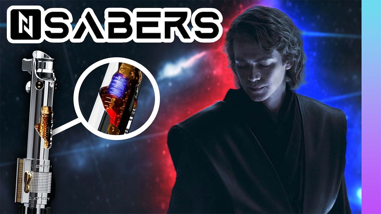 GEWINNSPIEL! NSabers: Anakin Kyber-Kristall Special Edition 🪐 NeoPixel Lichtschwert Review+ Unboxing