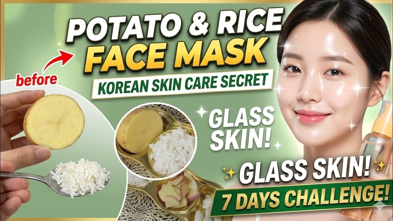Potato & Rice Face Mask | Korean Skin Care Secret