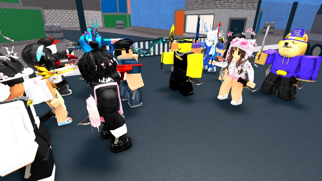1V1 TEAM BATTLE IN MM2! *Voice Chat*