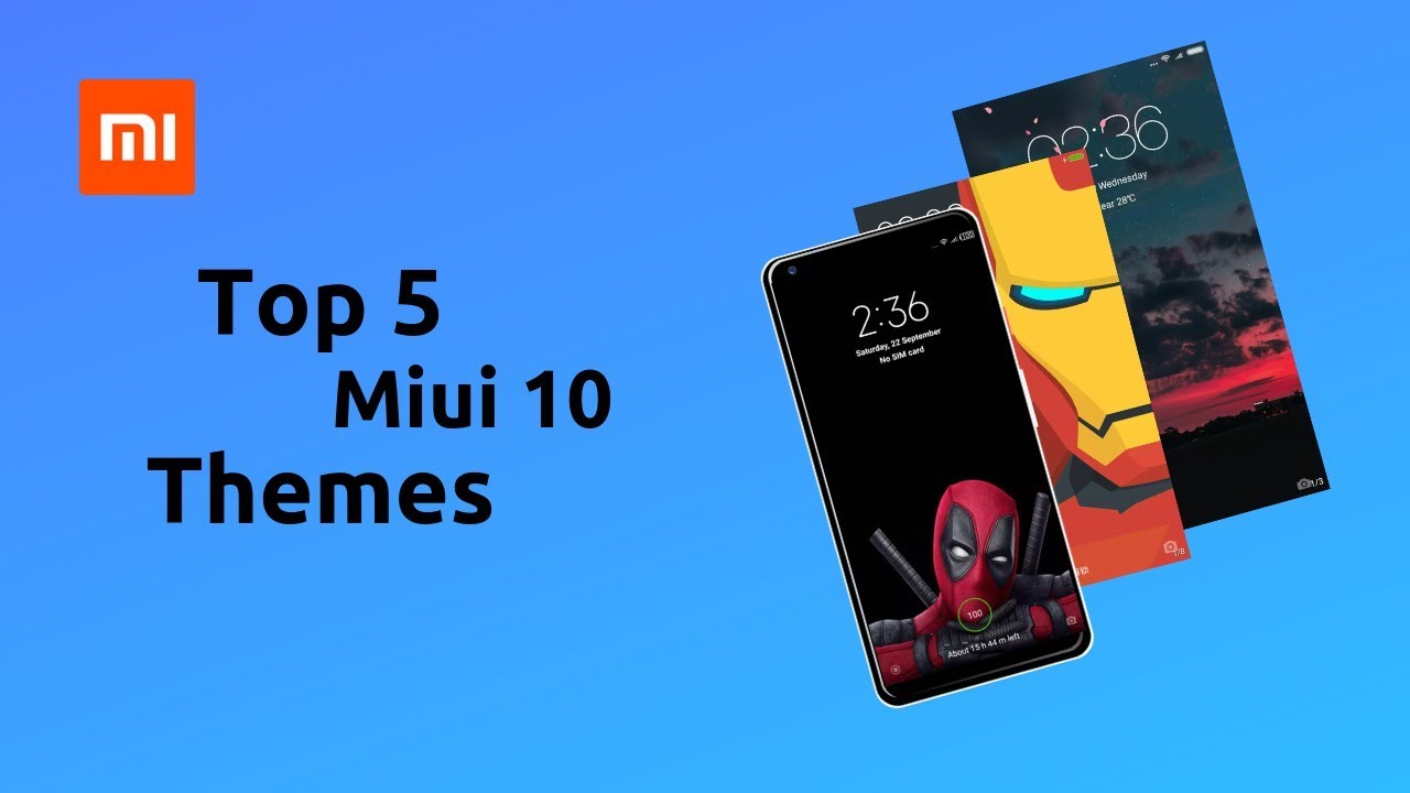Top 5 Trending Miui 10 Themes - February 2019 | Redmi Note 7 | Redmi 6