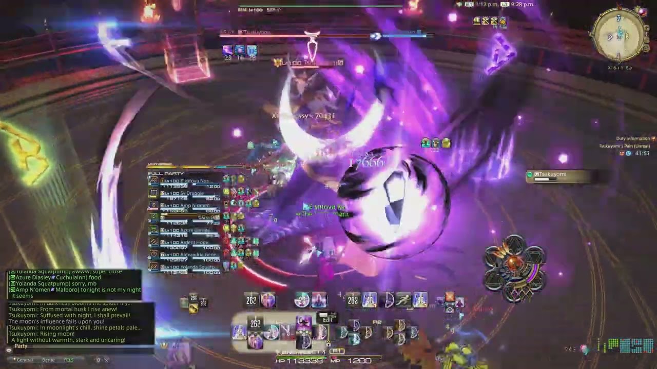 FFXIV  Tsukuyomi's Pain Unreal - Blm pov