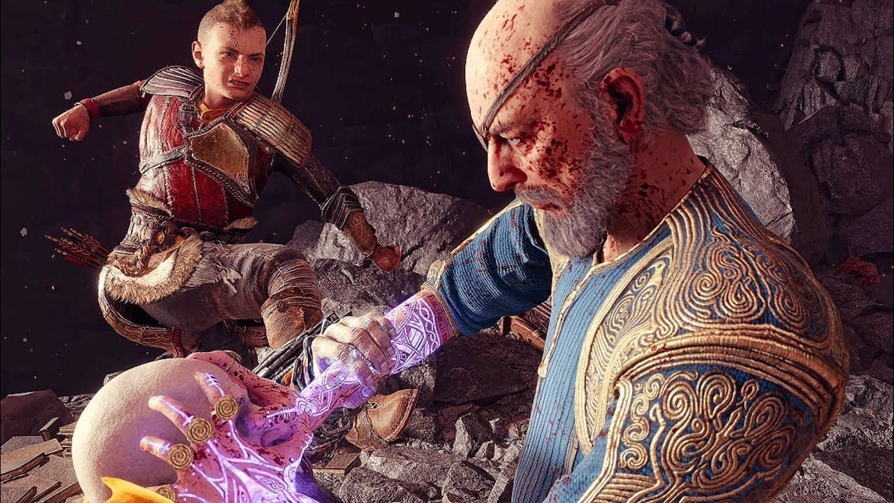 End of God of War Ragnarök