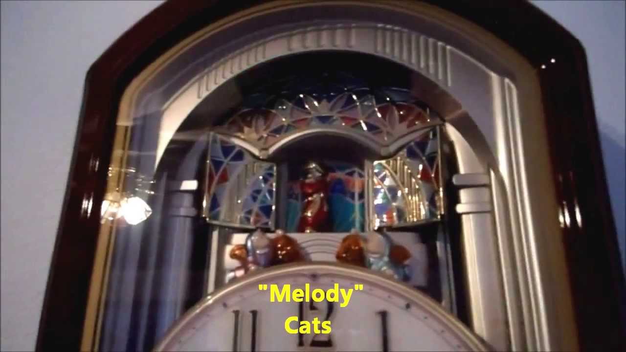 Seiko Melodies In Motion Wall Clock DEMONSTRATION