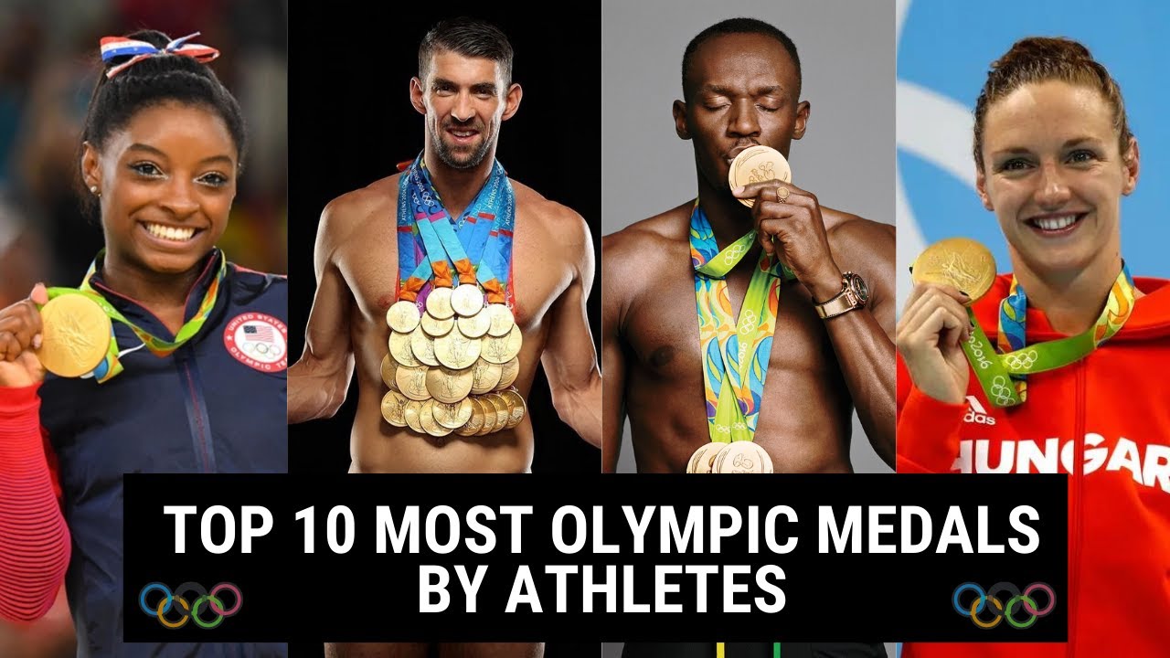 Top 10 Most Olympic Medals By Athletes | Athletes With Most Olympic Medals