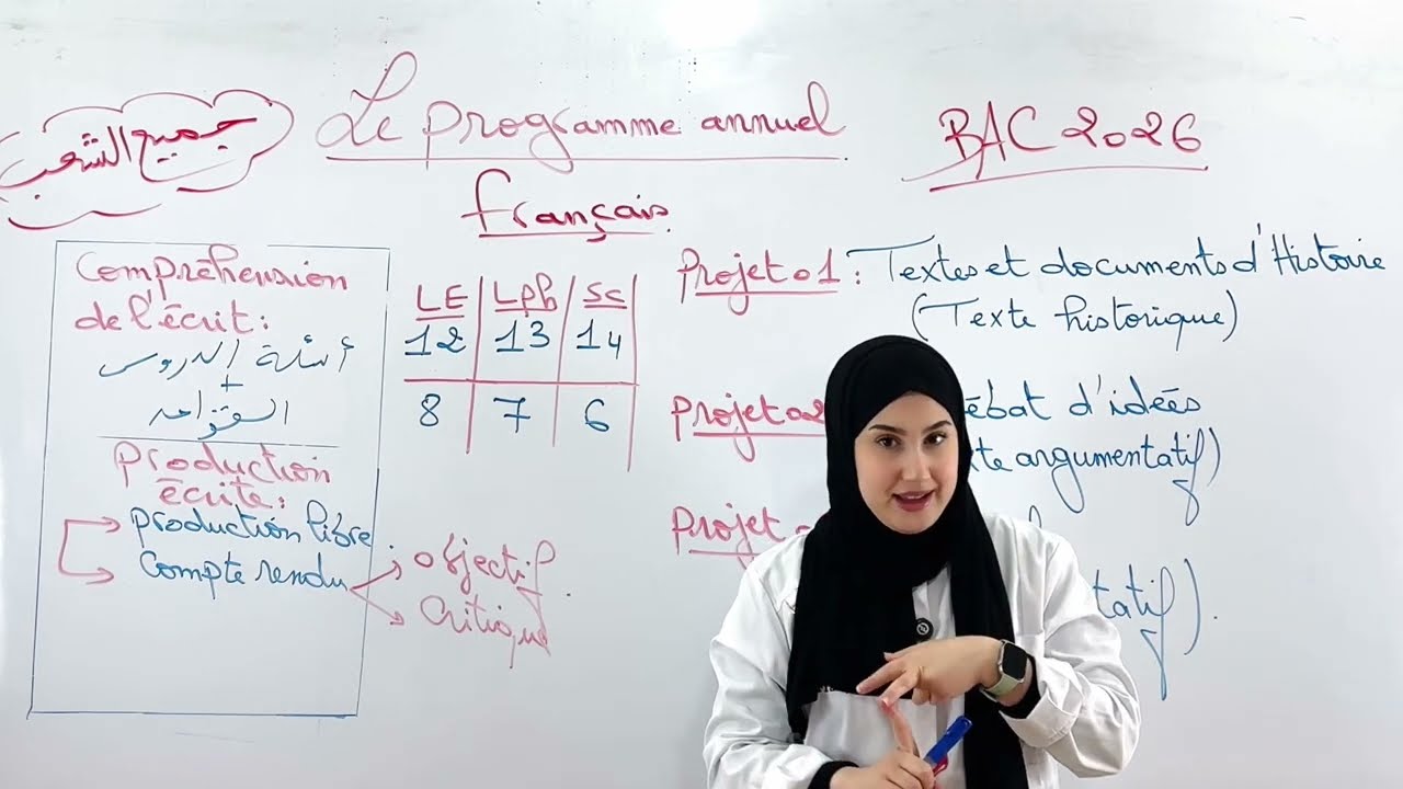 قبل ما تبدأ تقراا … شوف أقوى برنامج للفرنسية🇫🇷 لي راح تولي أسهل! 🧠🤯 برنامج باك 2026 بالشكل الصح  🔥