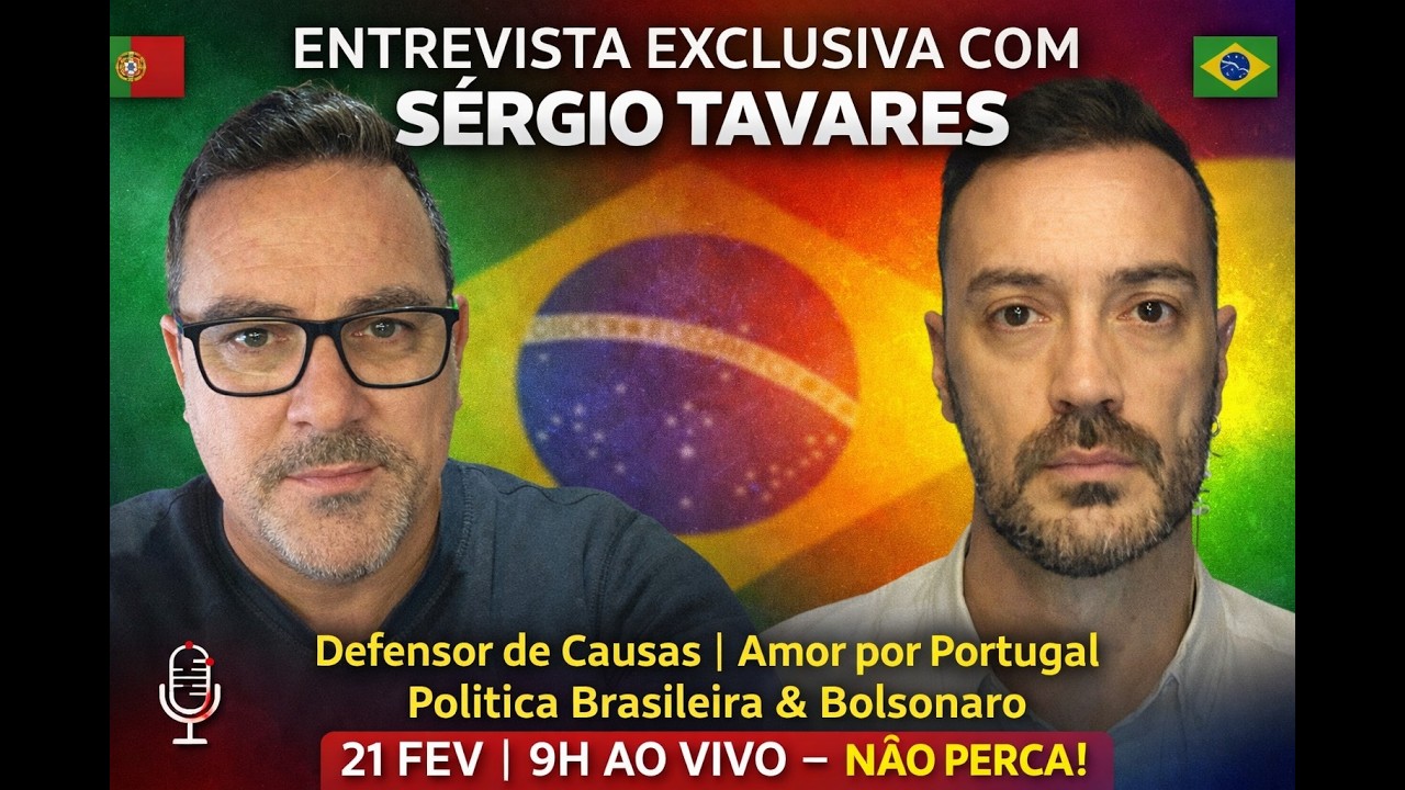 Exclusivo: Sérgio Tavares - Sem Filtros! O Influencer que Desafia o Sistema em Direto no JMO